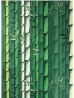 Osborne & Little Carta da parati Bamboo - Emerald