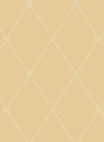 Cole & Son Carta da parati Georgian Rope Trellis - Ochre