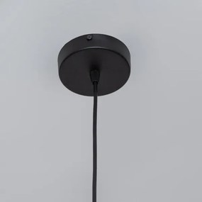 Lampadario sospeso con cavo SOLANO 1xE27/15W/230V nero/cromo lucido