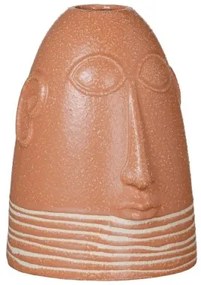 Vaso 17,5 x 17,5 x 23 cm Ceramica Salmone