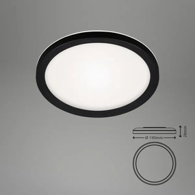 Briloner 7150-415 - Plafoniera LED SLIM LED/12W/230V diametro 19 cm