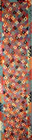 Kilim Tappeto orientale 80x490 (Afghanistan)