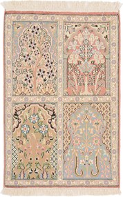 Cashmere Silk Tappeto orientale 90x60 (Indian) Annodato A Mano
