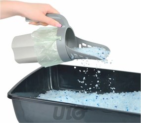 Paletta grigio chiaro 16x11 cm – Love Story