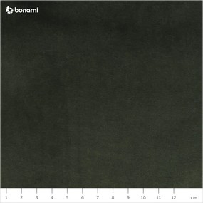 Sedia da pranzo verde in imbottito con braccioli Lola – Actona