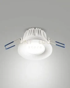 Febe faretto incasso 10w 4000k 1020lm bianco ip65 dimmerabile dali