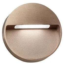 Serious 3 Applique da Parete IP54 2700K Rose Oro - LIGHT-POINT