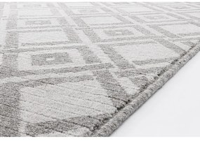Tappeto in lana grigio chiaro 160x230 cm Wiko - Agnella