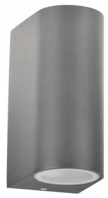 Luce Spot a parete da esterno BOSTON 2xGU10/10W/230V IP44