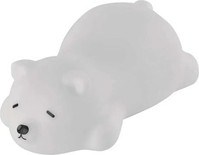 Luce notturna ricaricabile LED RGB, 3,7 V, 1200 mAh, a forma di orsetto