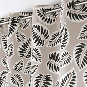 Tenda nera/beige 140x260 cm Alma – douceur d'intérieur