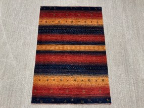 Loribaft Tappeto persiano 80x120 Rosso (Iran) Annodato A Mano
