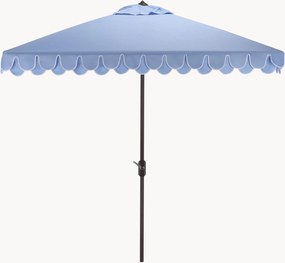 Ombrellone quadrato a manovella Valance, larg. 229 x lung. 229 cm