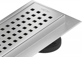 Mexen Flat 360° M08 scarico lineare rotante 50 cm, inox - 1025050-40