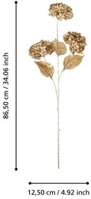 Eglo 428356 - Fiore artificiale MIADOL 86,5 cm oro