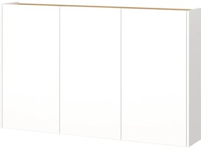 Armadietto bianco con effetto rovere da appendere 138x87x25 cm Libbiano – Germania
