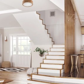 Lampada a soffitto OAK 1xE27/60W/230V rovere Ø 27,5 cm