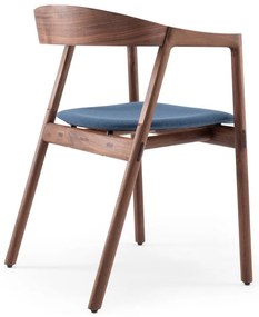 Sedia da pranzo blu/marrone Muna – Gazzda