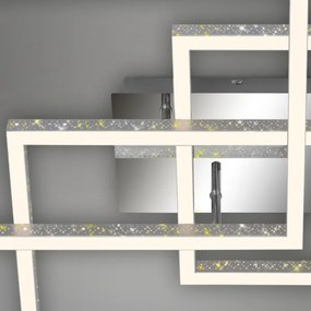 Brilo - Plafoniera LED dimmerabile FRAME LED/57W/230V 3000K cromo opaco