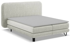 Letto boxspring beige 140x200 cm Ilima - Makamii