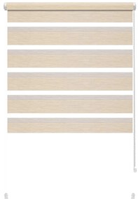 Tenda a pacchetto giorno/notte color crema 42,5x150 cm Zebra Silvalin – Gardinia