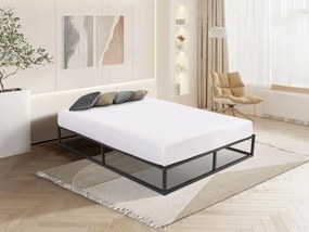 Rete Rete a doghe in Metallo 160 x 200 cm 2 x 19 doghe Nero - RAMMUS di YSMÉE