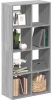 Libreria Divisorio Grigio Sonoma 69,5x29x137,5cm in Truciolato 858026