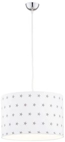 Argon 4133 - Lampadario su corda MAGIC 1xE27/15W/230V bianco