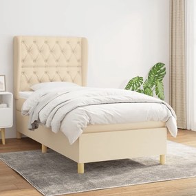 Giroletto A Molle Con Materasso Crema 80x200 Cm İntessuto /