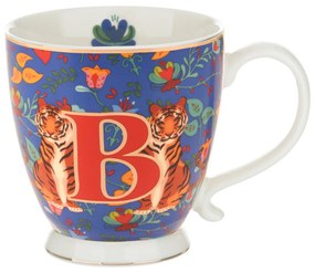 Tazza mug lettera B 450 ml Royal Garden