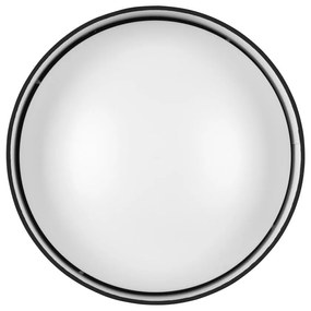 Nero Apparecchio da soffitto a LED ø 30 cm Locarno - Trio