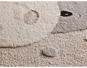 Tappeto per bambini beige 120x170 cm Clown – Universal