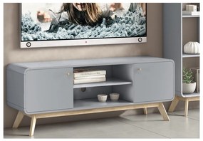 Mobile TV grigio 140x53 cm Caitlin - Støraa