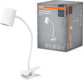 Osram - Lampada da scrivania con morsetto DESK LINE 1xGU10/9W/230V bianca