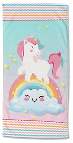 Telo mare da bambini in velluto 75x150 cm Sweety – Good Morning