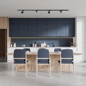 Faretto per sistema a binario AVIA 1xGX53/15W/230V nero