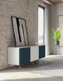 Madia Tori linea Contact 3 con piedi in vetro
