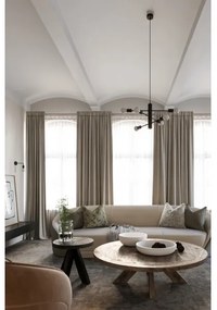 Applique DUOMO 1xE27/60W/230V nero