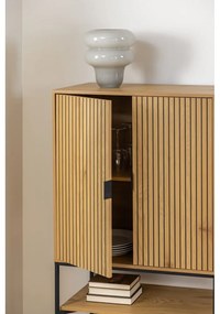 Mobile in rovere decorato in colore naturale 80x140 cm Jaipur - Actona