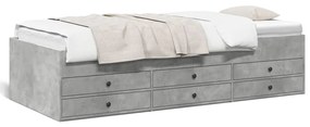 Divano Letto Con Cassetti Senza Materasso 100x200 Cm /