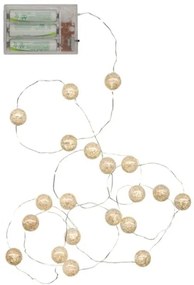 Eglo 411068 - Catena natalizia LED DEW DROP 15xLED/3xAA 1,4m