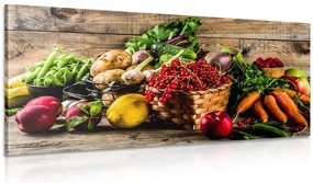 Stampa su tela – Frutta e verdura fresca