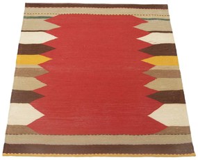 Kilim Tappeto persiano 100x100 (Iran) Tessuto A Mano