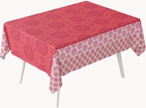 Tovaglia jacquard Mille Rosaces Framboise