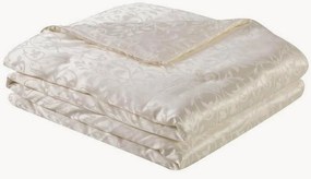 Piumino in jacquard/seta fatto a mano Fleur, medio caldo