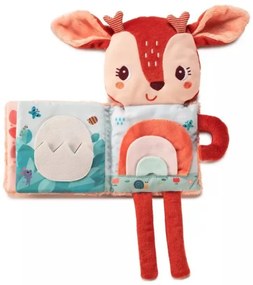 Lilliputiens - Libro luminoso per bambini in tessuto cervo Stella