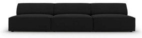 Divano nero 240 cm Jodie - Micadoni Home