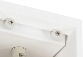 Lampada da parete intelligente bianca incl. Wifi G9 - Kay Novo