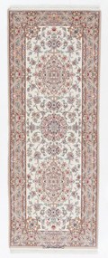 Isfahan Tappeto 90 x 220 (Iran) Annodato A Mano