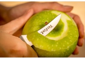 Tefal - Coltello inox ICE FORCE 7 cm cromo/nero